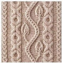 Подборка узоров для вяжущих спицами