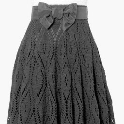 Расклешенная юбочка крючком