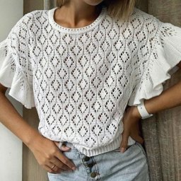 Узор спицами