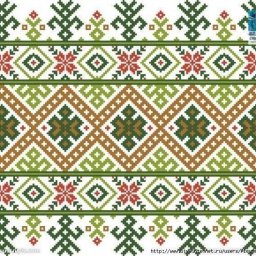Узор жаккардом, в копилку мастерицы