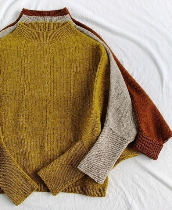 Свободный джемпер покроя «летучая мышь" Свободный джемпер покроя «летучая мышь"