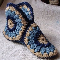 Интересные домашние сапожки для дома