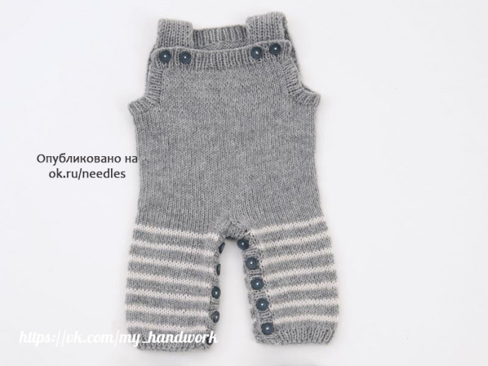 Комбинезон спицами Комбинезон спицами