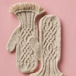 Узор для рукавичек спицами