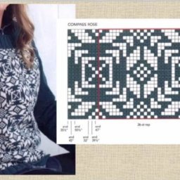 Жаккард спицами