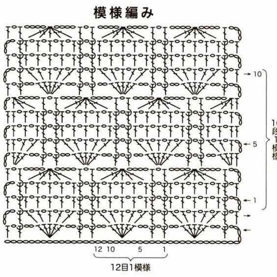 Интересный узор крючком