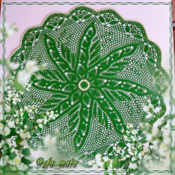 Нежная салфетка "В ожидании весны"