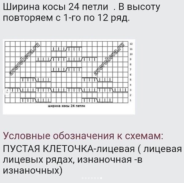 Шапочка с шикарной косой, вяжем спицами