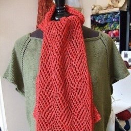 Симпатичный узор для шарфика