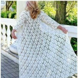 Узор для ажурного кардигана