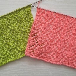 Узор спицами