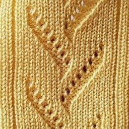 Узор спицами в вашу коллекцию