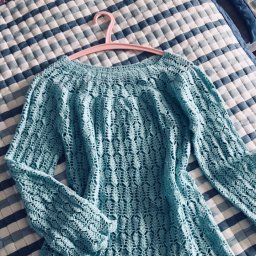 Вяжем очаровательный пуловер