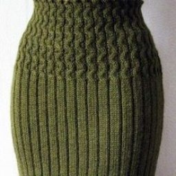 Вяжем юбочку спицами