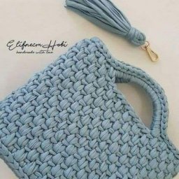 Замечательный узор для вязания сумочки крючком
