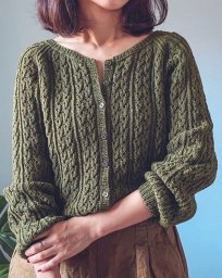 Уютный кардиган Мимоза