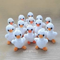 Гусёнок крючком