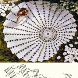 Салфетка-ракушка