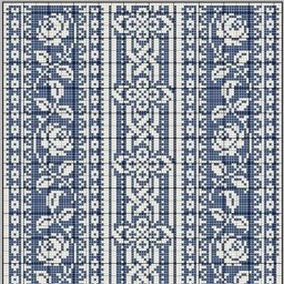 Схемы для филейного вязания крючком