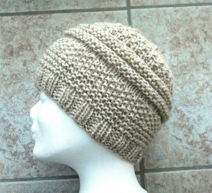 Шапка спицами