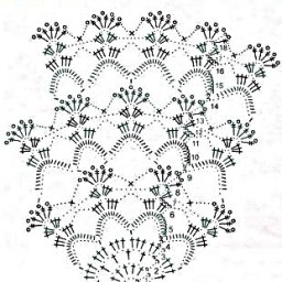 Вяжем салфетку (или скатерть)!