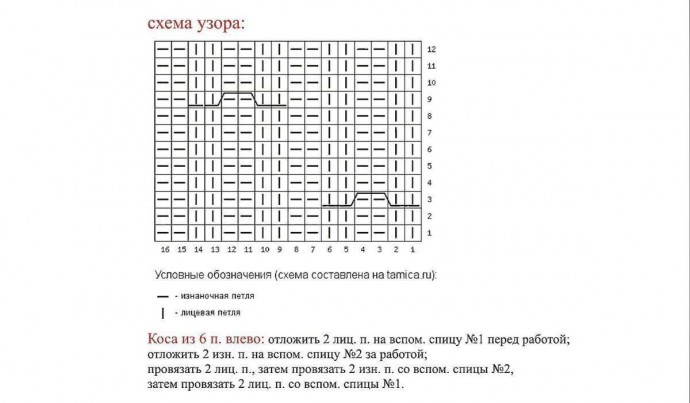 Носки с объемными косами Носки с объемными косами