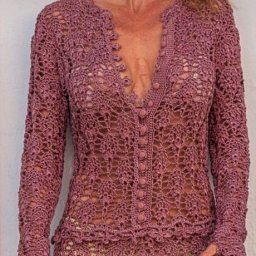 Платье крючком