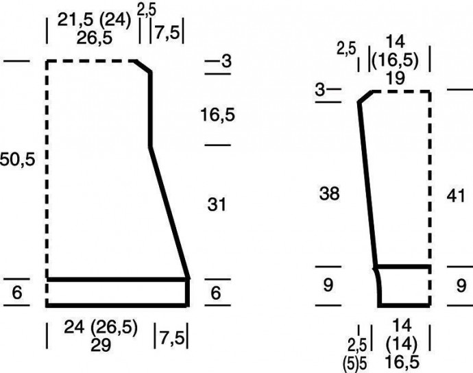 Туника с жаккардовыми ромбами