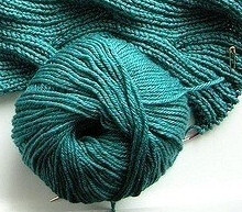 Двусторонний Снуд. Цвет морской волны.