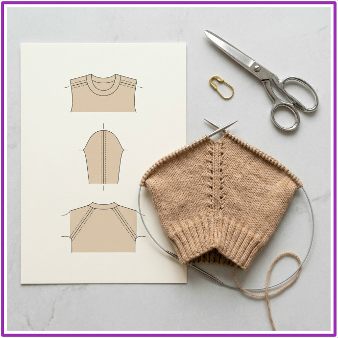 Секрет безупречной посадки вязаного джемпера