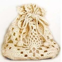 Компактная сумочка, вязаная крючком