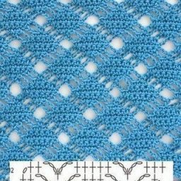 Подборка узоров для любителей вязать крючком