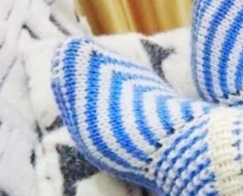 Следки спицами