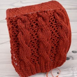 Узор спицами