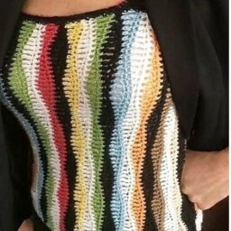 Красивый узор крючком