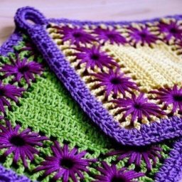 Прихватка крючком