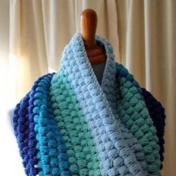 Простой узор для теплого снуда