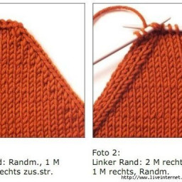 Как красиво убавлять петли?