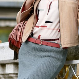 Юбка с ажурным низом