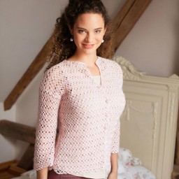 Жизнь со стилем: вяжем шикарный жакетик