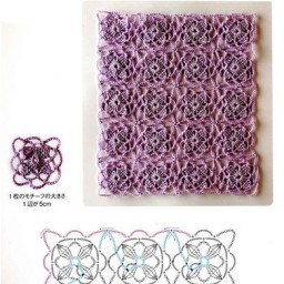 Шикарная подборка схем по безотрывному вязанию