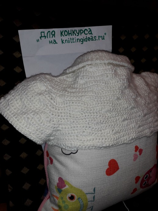 МК: Погон реглан крючком с имитацией втачного рукава МК: Погон реглан крючком с имитацией втачного рукава