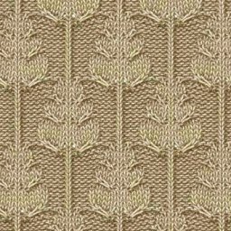 Эффектный узор спицами