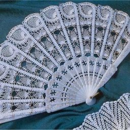 Вязаный веер - стильный аксессуар!