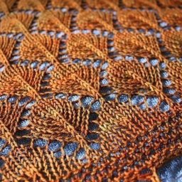 Красивый узор спицами