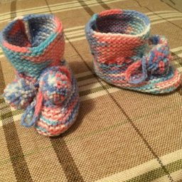 Пинетки для внучки