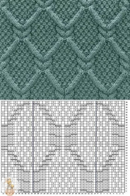 Уютный пуловер спицами