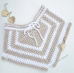 Вяжем стильные шортики крючком!