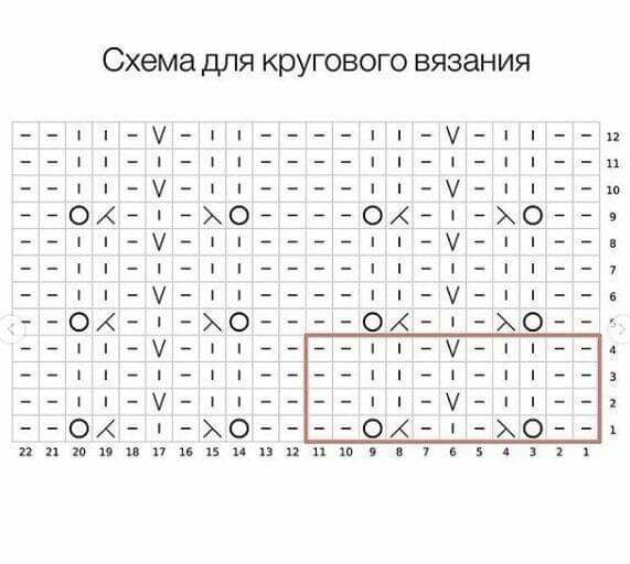 Узор спицами Узор спицами