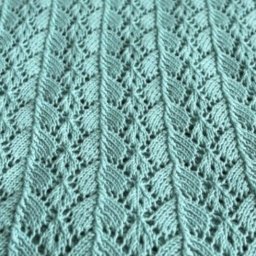 Узор спицами, в копилку